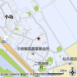 熊本県上益城郡御船町小坂1735周辺の地図