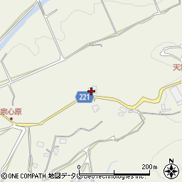 熊本県上益城郡御船町木倉4051周辺の地図