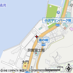 リンガーハット長崎小浜店周辺の地図