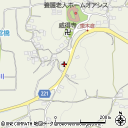 熊本県上益城郡御船町木倉4409周辺の地図