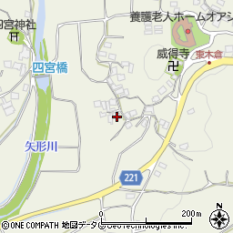 熊本県上益城郡御船町木倉4719周辺の地図