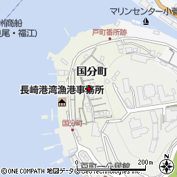長崎県長崎市国分町11-7周辺の地図