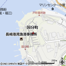 長崎県長崎市国分町11周辺の地図