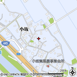 熊本県上益城郡御船町小坂1683周辺の地図