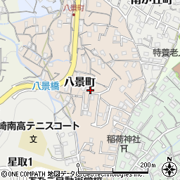 長崎県長崎市八景町12周辺の地図