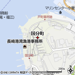 長崎県長崎市国分町11-13周辺の地図