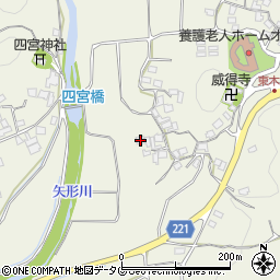 熊本県上益城郡御船町木倉4700周辺の地図