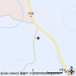 長崎県五島市平蔵町3845周辺の地図