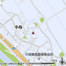熊本県上益城郡御船町小坂1246周辺の地図