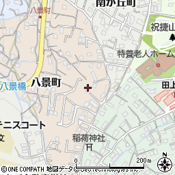 長崎県長崎市八景町14周辺の地図