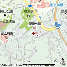 十八親和銀行田上支店 ＡＴＭ周辺の地図