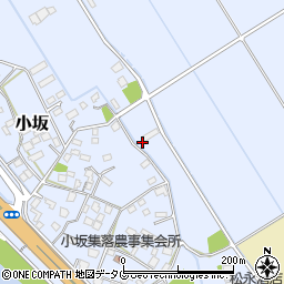 熊本県上益城郡御船町小坂84周辺の地図