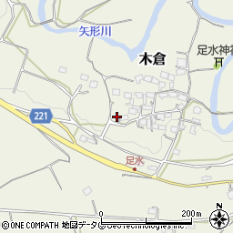 熊本県上益城郡御船町木倉5273周辺の地図
