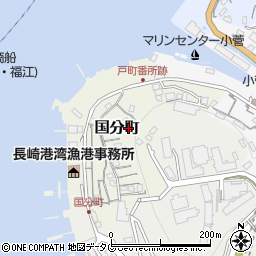 長崎県長崎市国分町12-23周辺の地図