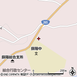 熊本県上益城郡山都町今458周辺の地図