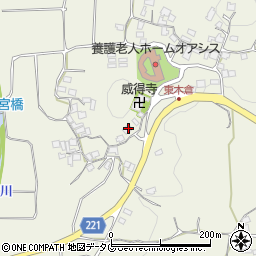 熊本県上益城郡御船町木倉47周辺の地図