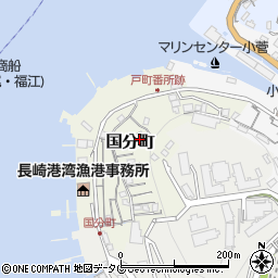 長崎県長崎市国分町12-21周辺の地図