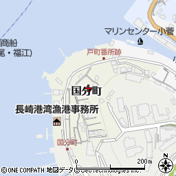 長崎県長崎市国分町12周辺の地図