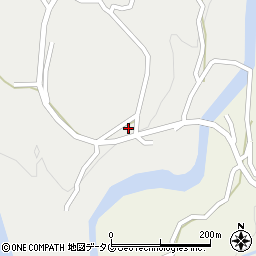 熊本県上益城郡御船町上野1993周辺の地図