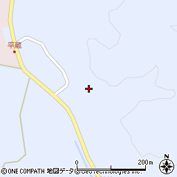 長崎県五島市平蔵町3384周辺の地図