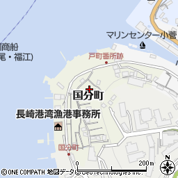 長崎県長崎市国分町12-18周辺の地図