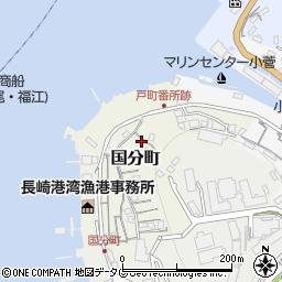 長崎県長崎市国分町12-16周辺の地図