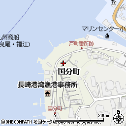 長崎県長崎市国分町4周辺の地図