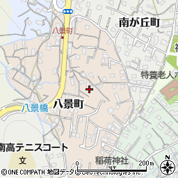 長崎県長崎市八景町13周辺の地図