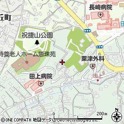 長崎啓成会周辺の地図
