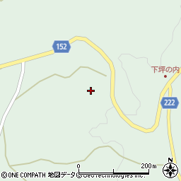 熊本県上益城郡山都町下名連石4261周辺の地図