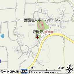 熊本県上益城郡御船町木倉4748周辺の地図