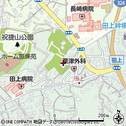 田上寺周辺の地図