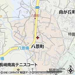 長崎県長崎市八景町11周辺の地図