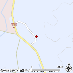 長崎県五島市平蔵町3468周辺の地図