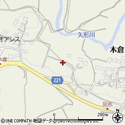 熊本県上益城郡御船町木倉5339周辺の地図