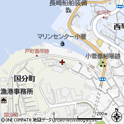 長崎県長崎市国分町1周辺の地図