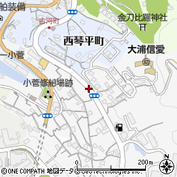 小菅町周辺の地図