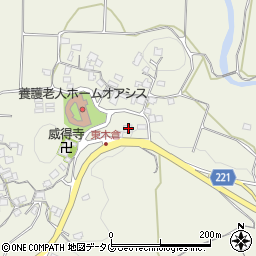 熊本県上益城郡御船町木倉4763周辺の地図