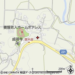 熊本県上益城郡御船町木倉4764周辺の地図