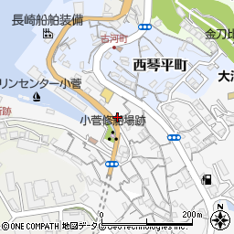 ザ・パーク小菅町駐車場周辺の地図