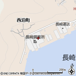 長崎県長崎市西泊町23-36周辺の地図