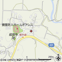 熊本県上益城郡御船町木倉4765周辺の地図