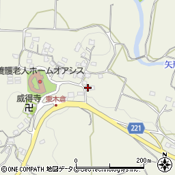 熊本県上益城郡御船町木倉5111周辺の地図