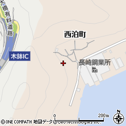 長崎県長崎市西泊町26周辺の地図
