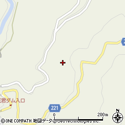 熊本県上益城郡御船町木倉3815周辺の地図
