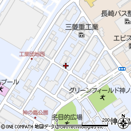 湊工業株式会社　本社周辺の地図