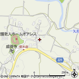 熊本県上益城郡御船町木倉5110周辺の地図