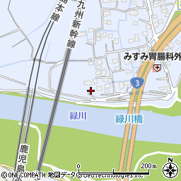 熊本県熊本市南区富合町杉島881-3周辺の地図