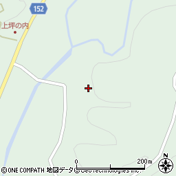 熊本県上益城郡山都町下名連石1236周辺の地図