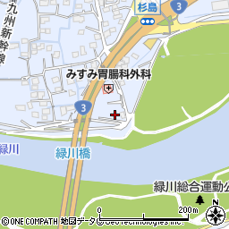 熊本県熊本市南区富合町杉島904周辺の地図